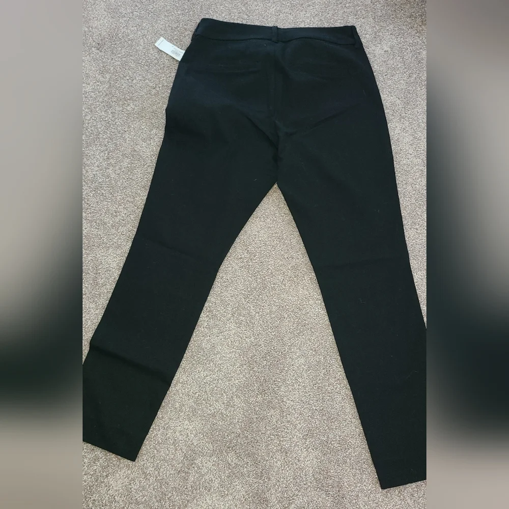 Old Navy Black Pixie High Rise Pants NWT - Picture 7 of 8